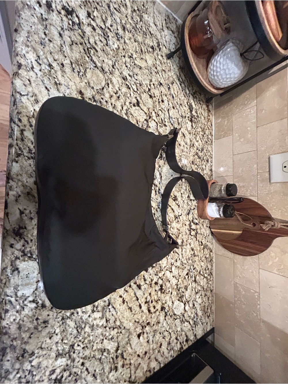 GUCCI Shoulder Bag NylonCanvas Black Women's Rare - Picture 7 of 11